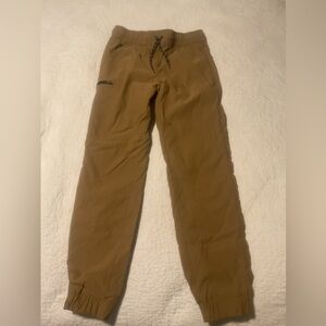 Boys jogger pants with warm fleece lining on the inside size Medium youth 10/12